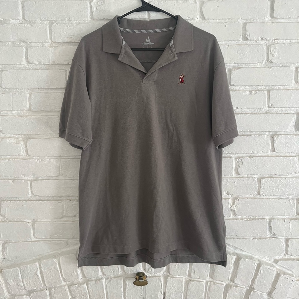 Disney mens grumpy polo shirt